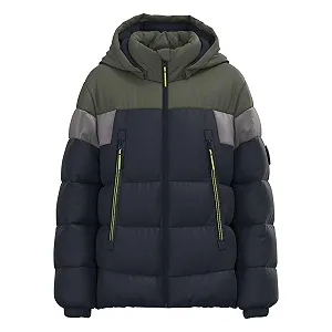 Куртка NAME IT Nkmmontel Puffer Jacket Refl. Block Noos - Фото 1