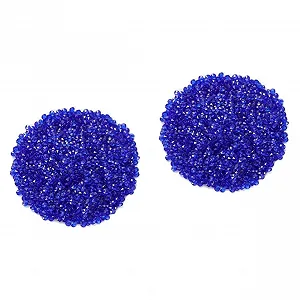 Діаманти Прозорі NOLITOY 4000 штук Темно-синій - Фото 1