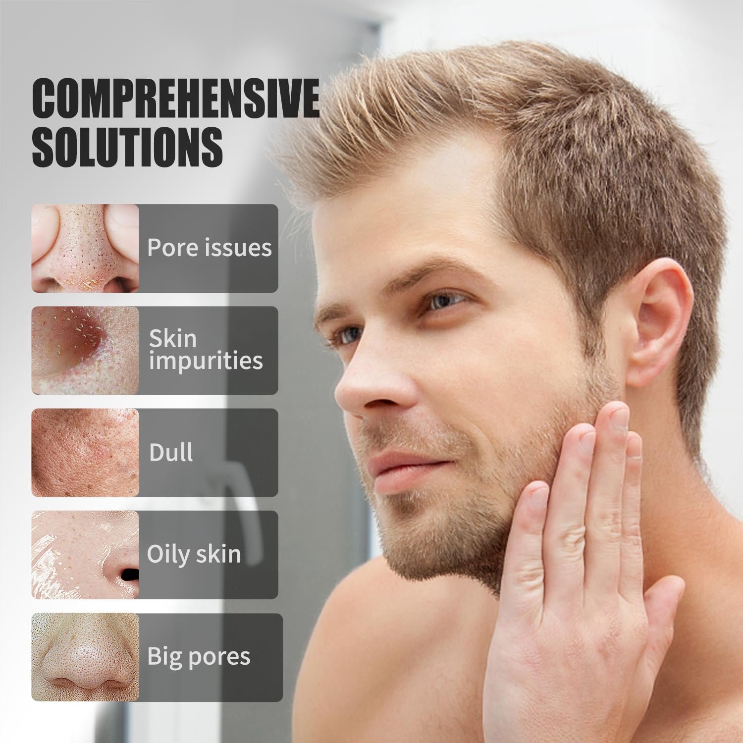 Маска для видалення чорних цяток JVR, маска-плівка з бамбукового вугілля для глибокого очищення, фото №3