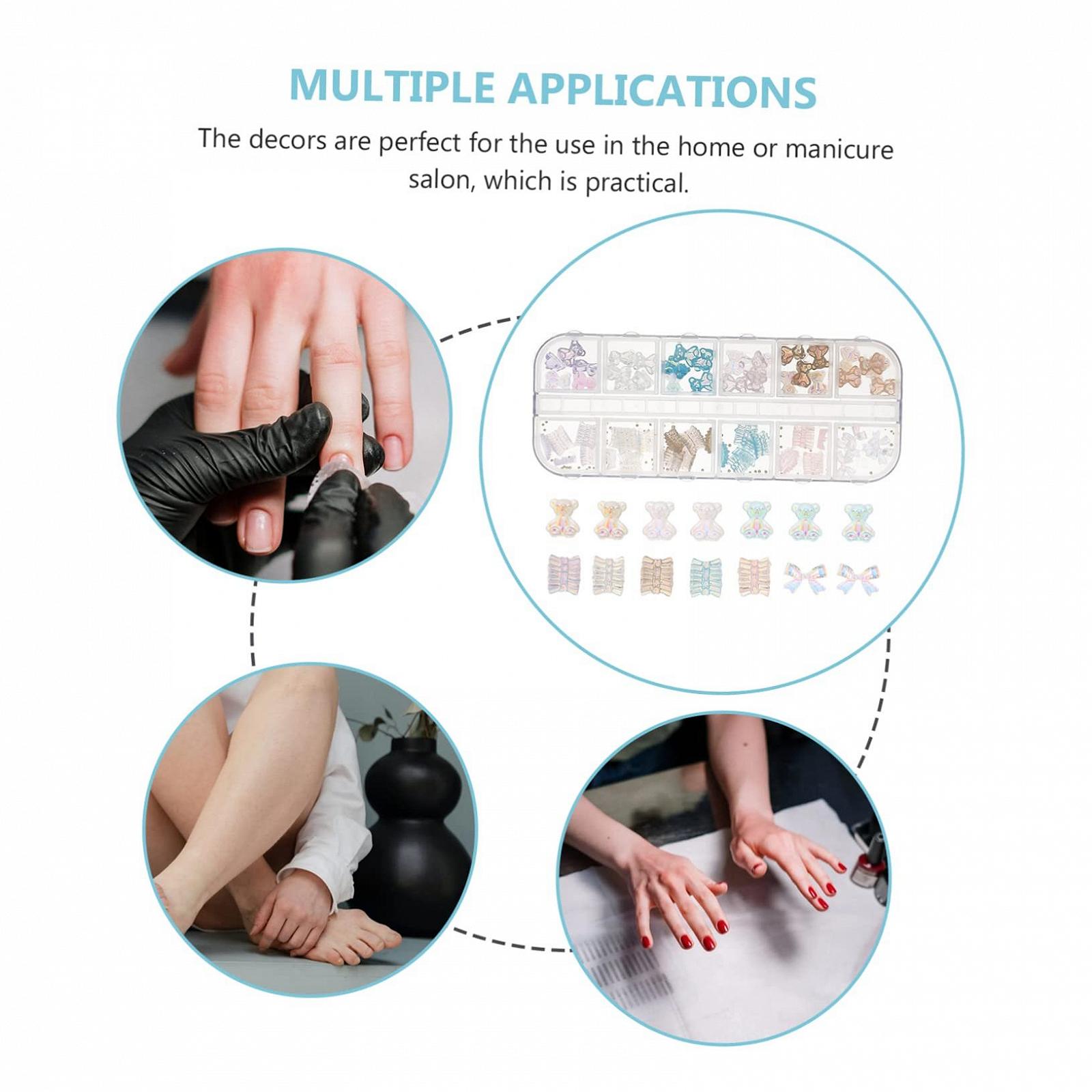 Ніжні прикраси для манікюру, фото №8