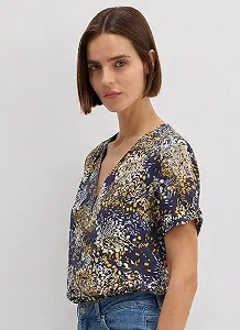 Женская футболка MAVI Printed Tee в насыщенном цвете Golden Rod - M synthetic.ua - Фото 1