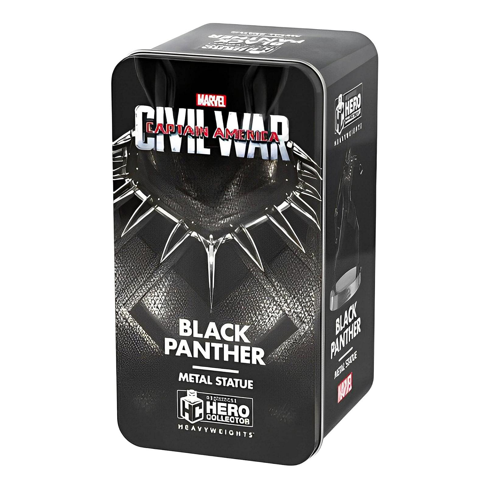 Фигурка Hero Collector Eaglemoss Marvel Heavyweights Collection Черная Пантера 5, тяжелый металл, фото №4