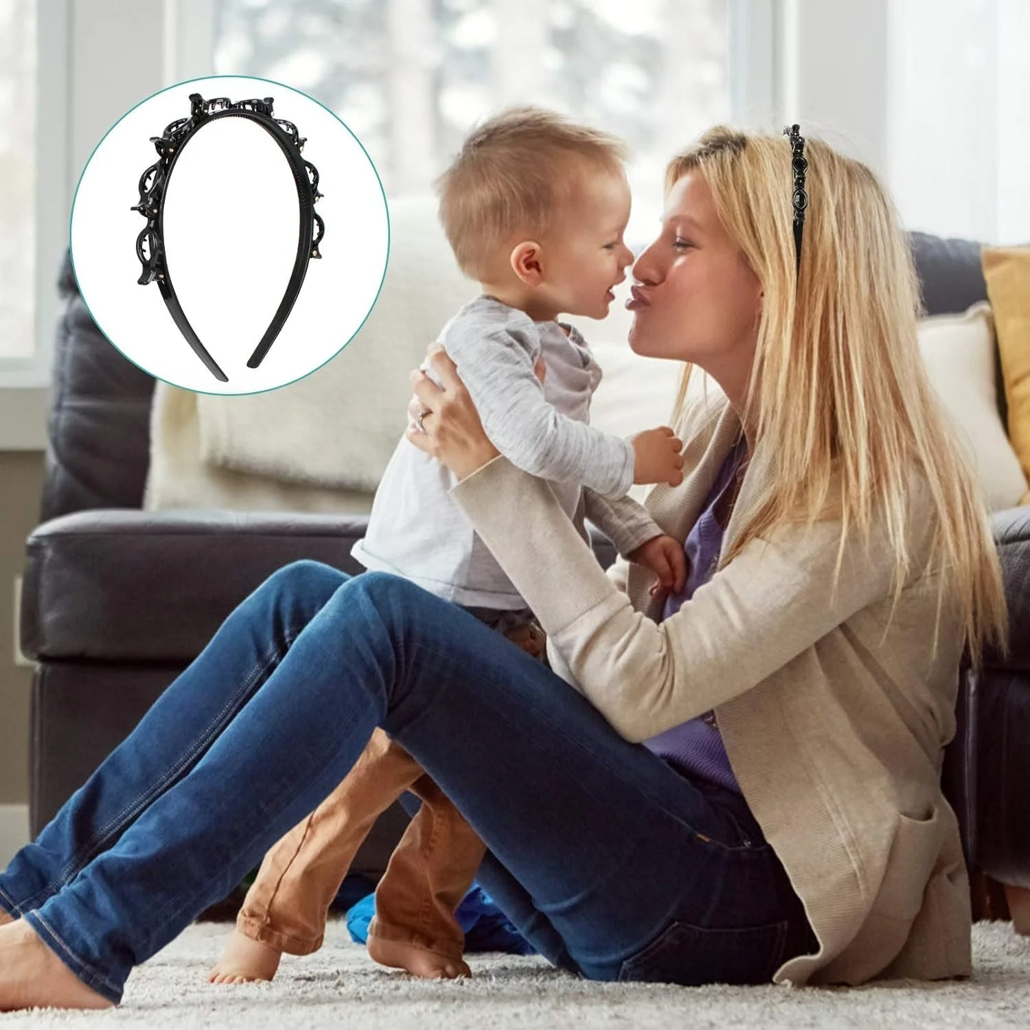 Обруч для волосся, фото №5 Обруч для волосся, фото №5