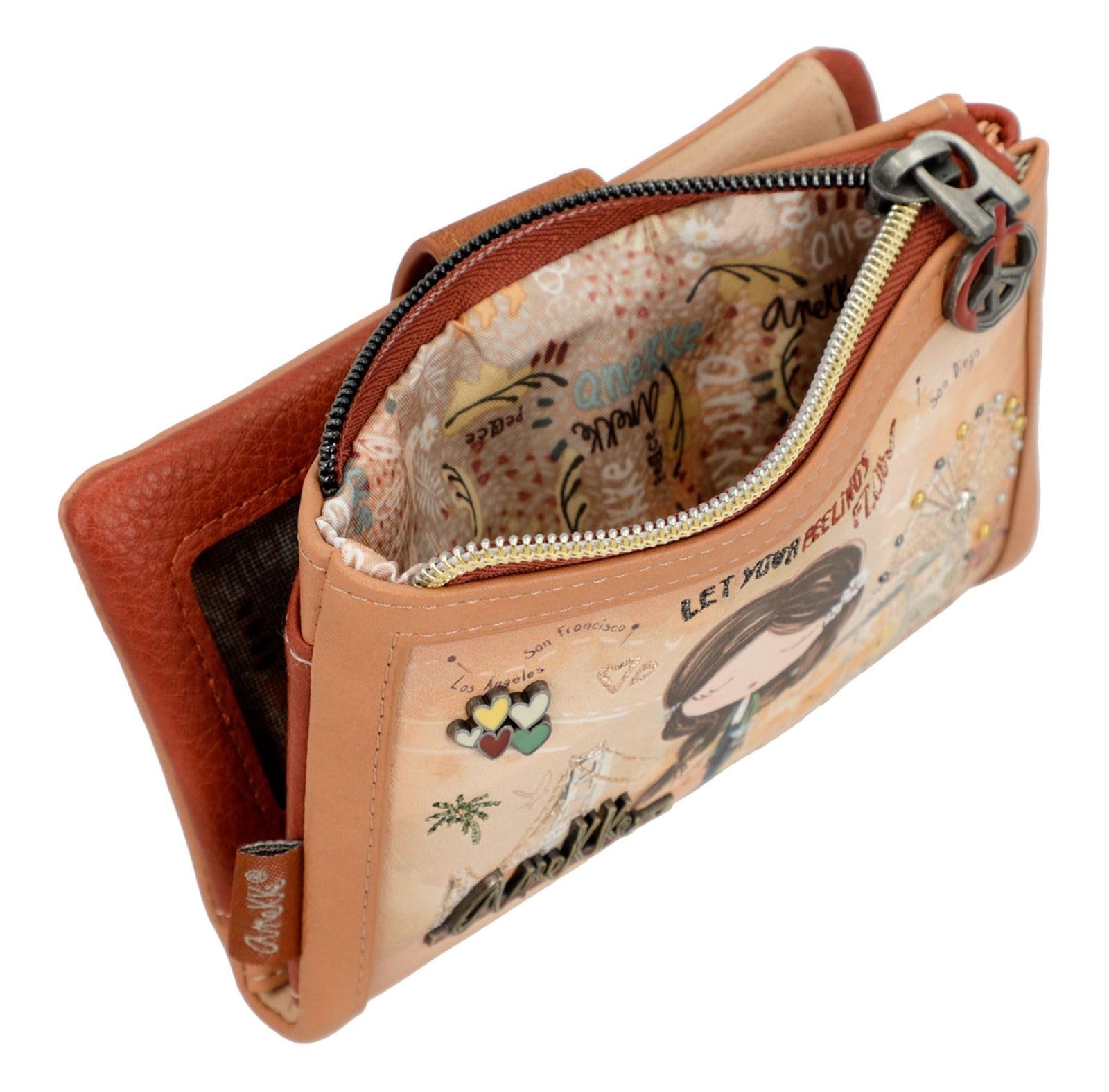 Кошелек Anekke Peace & Love S Camel, фото №7