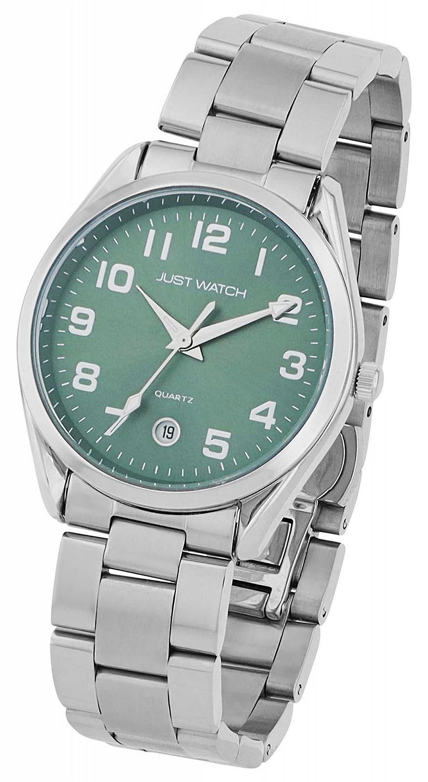 Женские часы Just Watch Syrea 35 мм, серебристый/голубой, фото №4