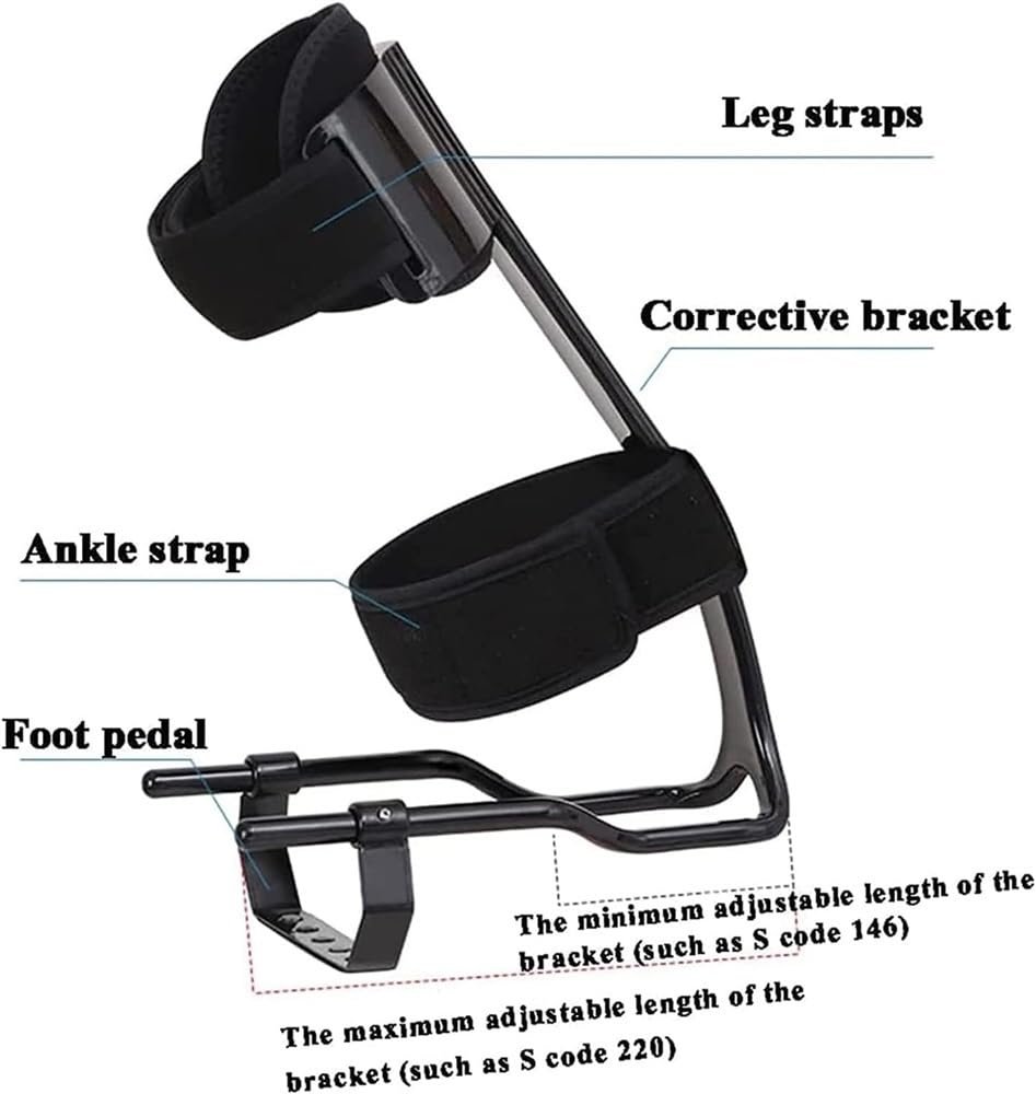 Брейс при відвислій стопі Регульована ортез для гомілковостопного суглоба, фото №6