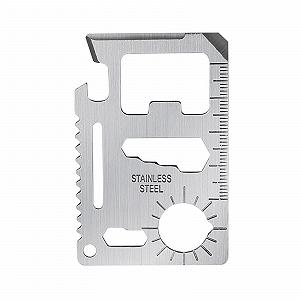 Инструмент многофункциональный карманный Life Saving Card 11-в-1 synthetic.ua - Фото 1