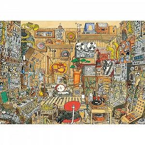 Пазл Heye Music Maniac Adolfsson 1000 элементов Серебристый synthetic.ua - Фото 1