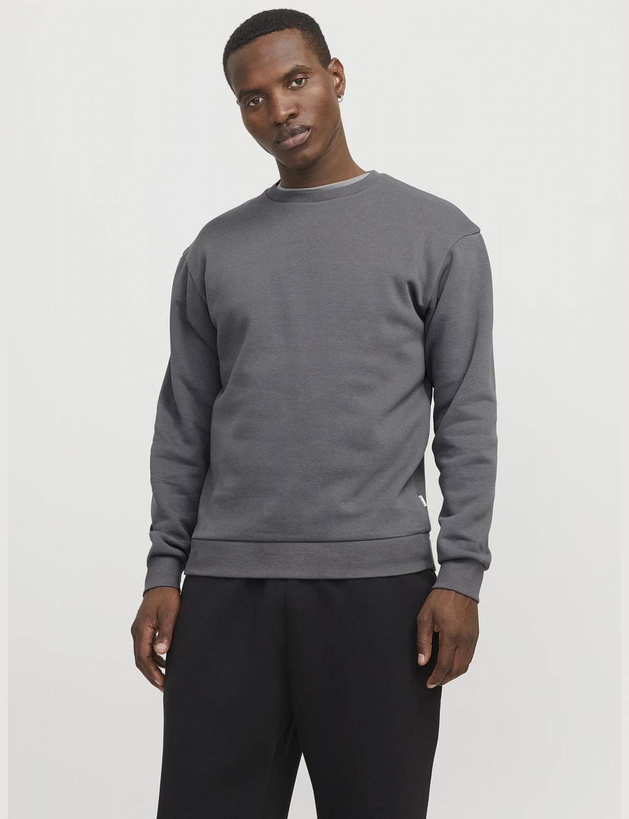 Толстовка JACK & JONES Однотонна, фото №2