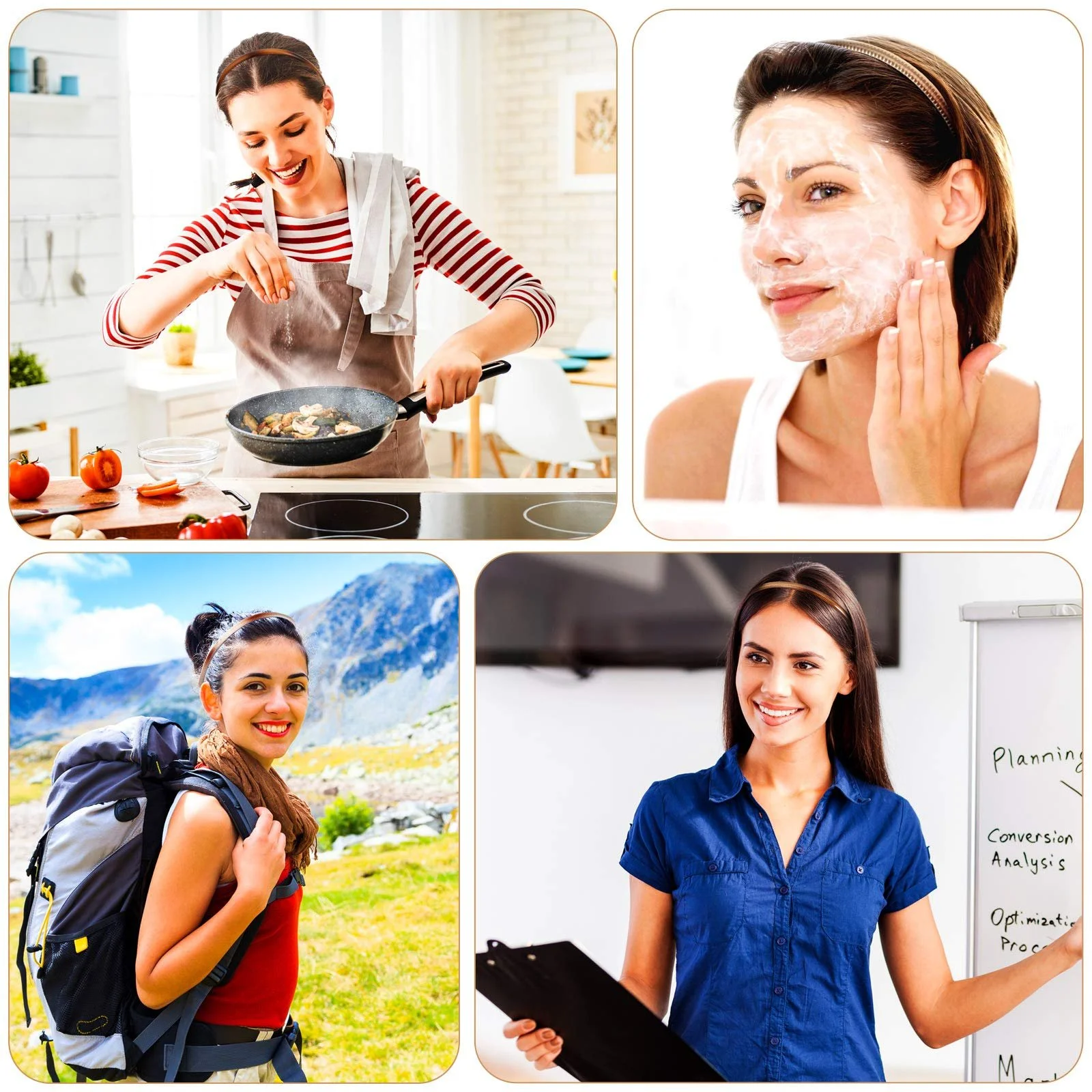 Обруч Пластиковий Тонкий З Зубцями, фото №5