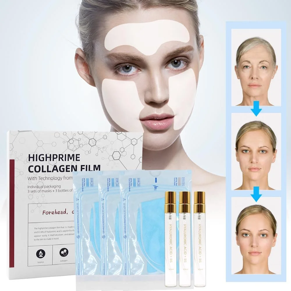 Плівка колагенова Fengyang Highprime, Розчинна колагенова маска, фото №5