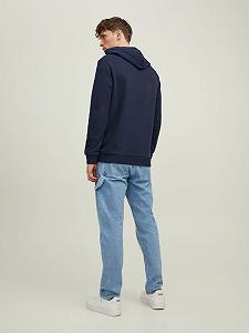 Худі JCOLOGAN SWEAT HOOD AW22 SN 12216327-Navy Blazer Jack&Jones Темно-синій XXL synthetic.ua - Фото 1
