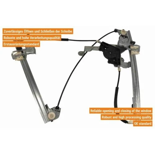 Склопідйомник VAICO Original VAICO Quality V10-6274 для SEAT SKODA VAG, фото №2