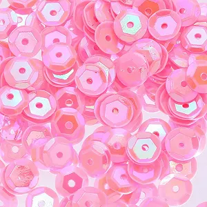 Блёстки 4 мм 6 мм 7 мм Рассыпные круглые блёстки в форме чаши 5 г - 6 мм 380 штук - Фото 1