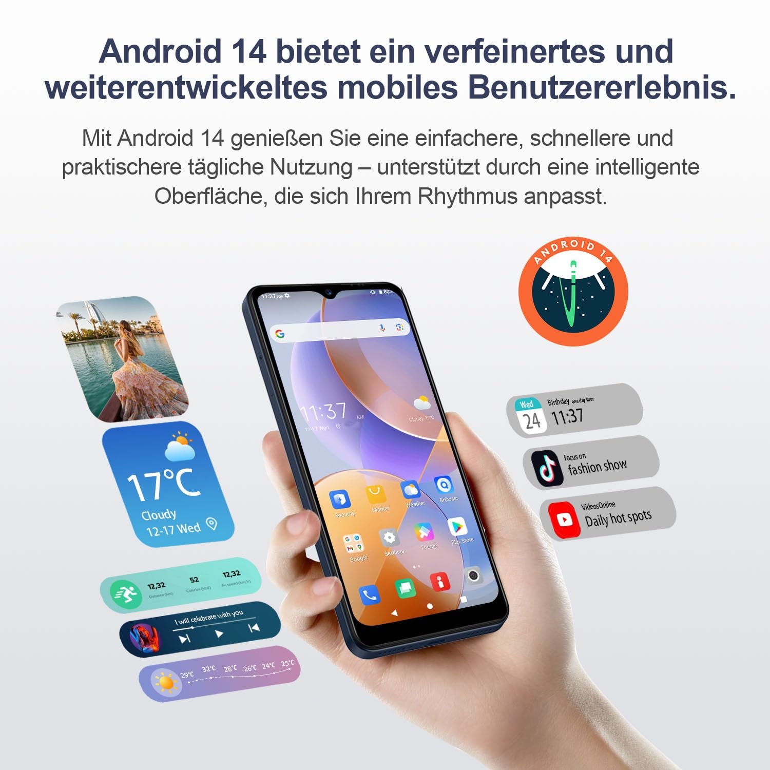 Смартфон invens Halo 5 7 GB (4+3)+64 GB 6.52" 5000 мАч 16+8 МП 4G Dual SIM Face ID, фото №7 Смартфон invens Halo 5 7 GB (4+3)+64 GB 6.52" 5000 мАч 16+8 МП 4G Dual SIM Face ID, фото №7