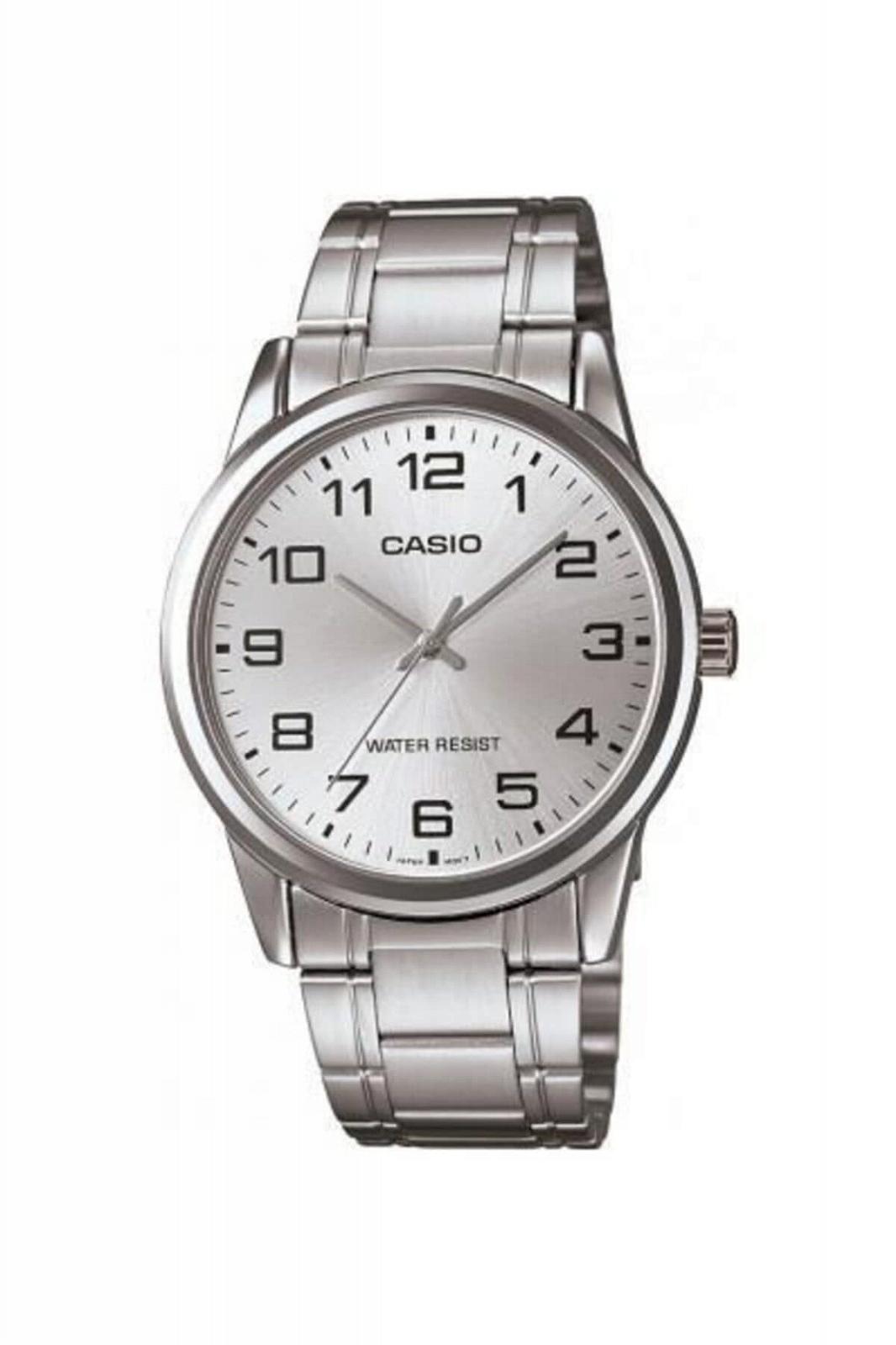 Годинник Casio Standard MTP-V001D-7B Чоловічі, нержавіюча сталь, сріблястий циферблат, фото №1