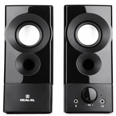 Акустическая система REAL-EL S-90 Black, фото №2