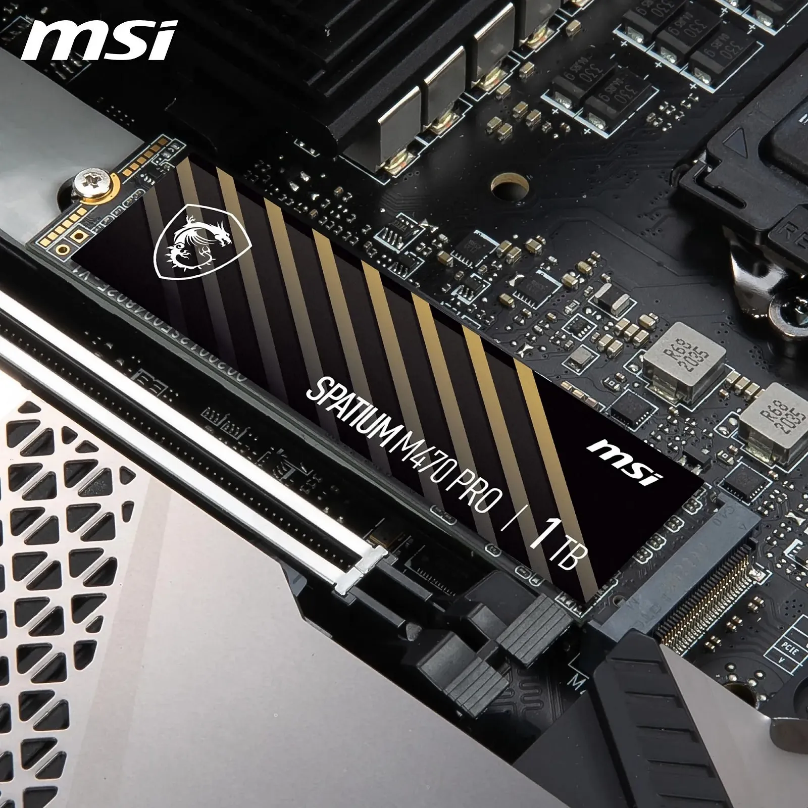 Внутрішній SSD-накопичувач MSI SPATIUM M470 PRO 1 TB PCIe 4.0 NVMe M.2 6000 MB/s, фото №7