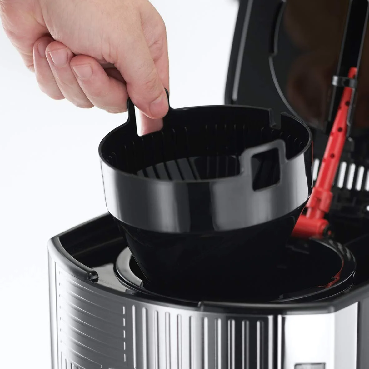 Кофеварка капельная Russell Hobbs Geo 1000 W 1.5 L Grey, фото №4