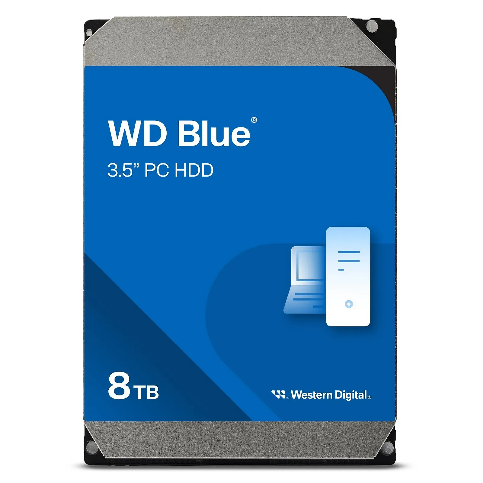 Внутрішній жорсткий диск Western Digital WD Blue 8TB 3.5 дюйма SATA 6Gbps 215MB/s 256MB Cache 5640RPM, фото №1 Внутрішній жорсткий диск Western Digital WD Blue 8TB 3.5 дюйма SATA 6Gbps 215MB/s 256MB Cache 5640RPM, фото №1