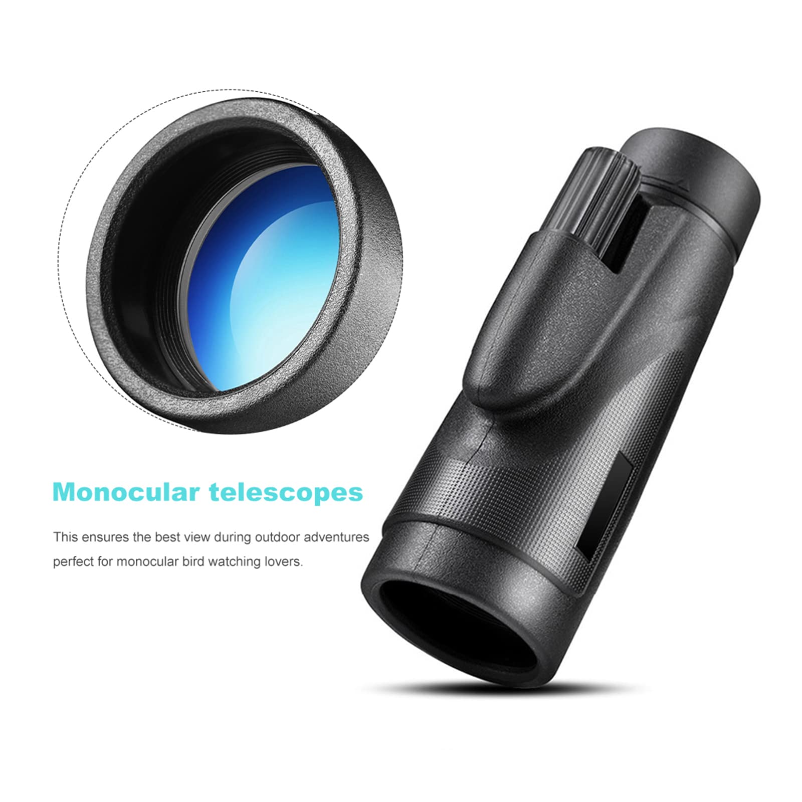 Монокуляр DERBUT 12x50 черный, фото №7