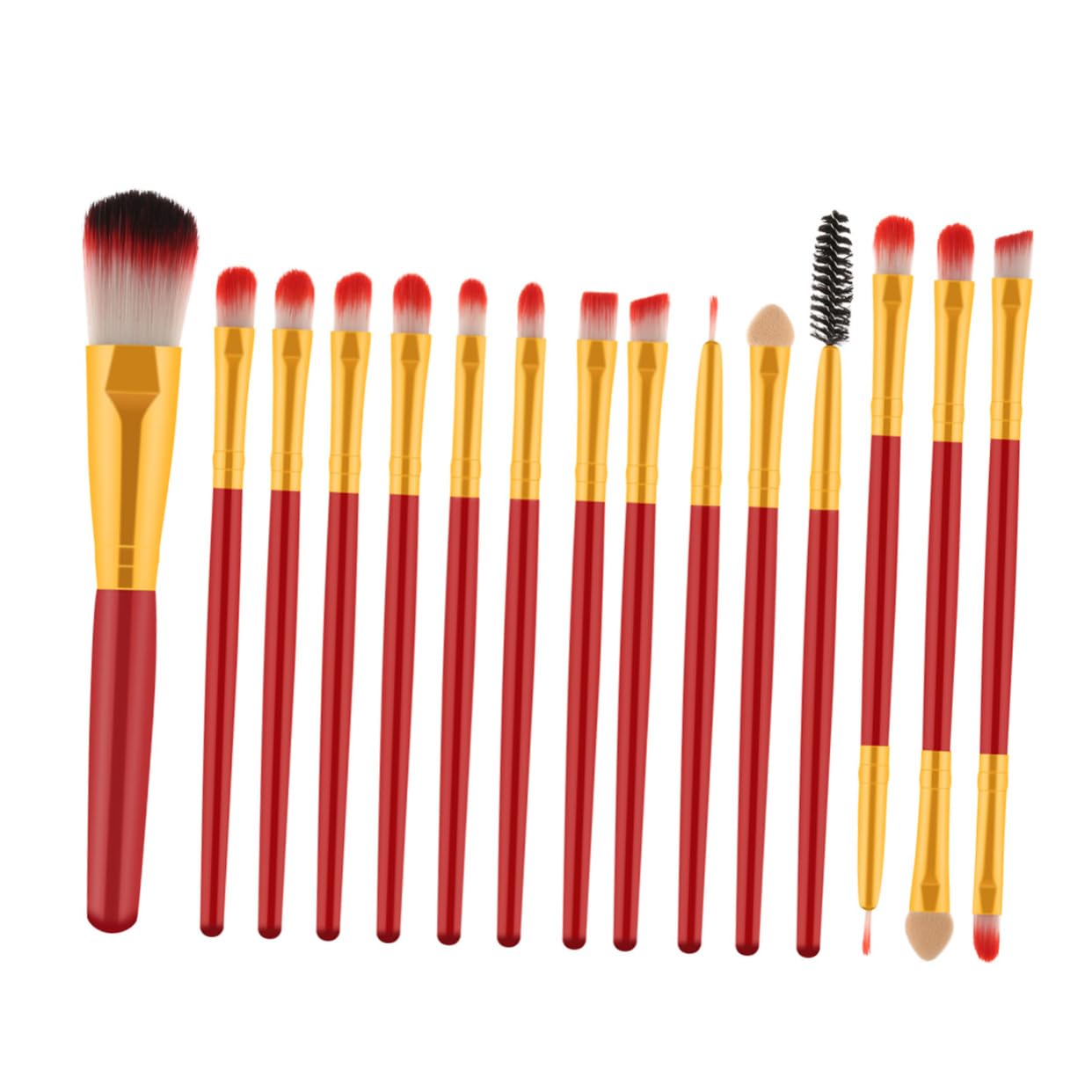 Набор кистей Angoily 30 Stk Пудра Профессиональный макияж Бамбук, фото №4