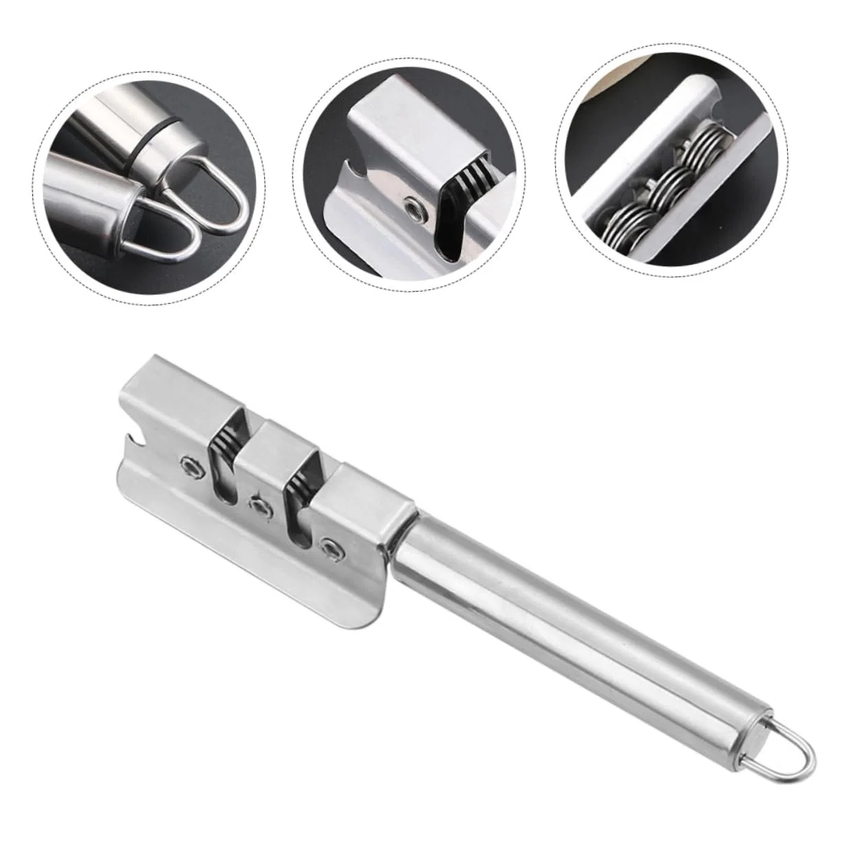 Точилка для ножниц и ножей из нержавеющей стали эргономичная ручная, фото №5