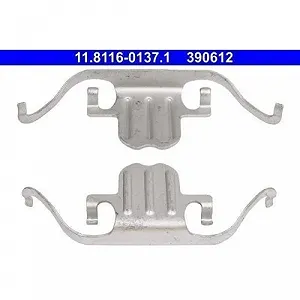 Пружина тормозного суппорта ATE 11.8116-0137.1 для BMW, передняя ось synthetic.ua - Фото 1