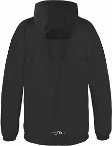 Детская летняя куртка с сетчатой подкладкой, дышащая ветровка, дождевик с капюшоном водонепроницаемый анорак для мальчиков со светоотражающими полосками 3M		Scotchlite synthetic.ua - Фото 1