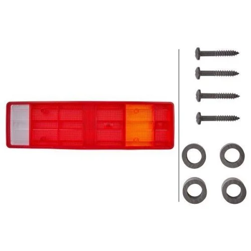 Скло заднього ліхтаря HELLA 9EL 152 891-001 для DAF MERCEDES-BENZ CARNEHL, фото №2