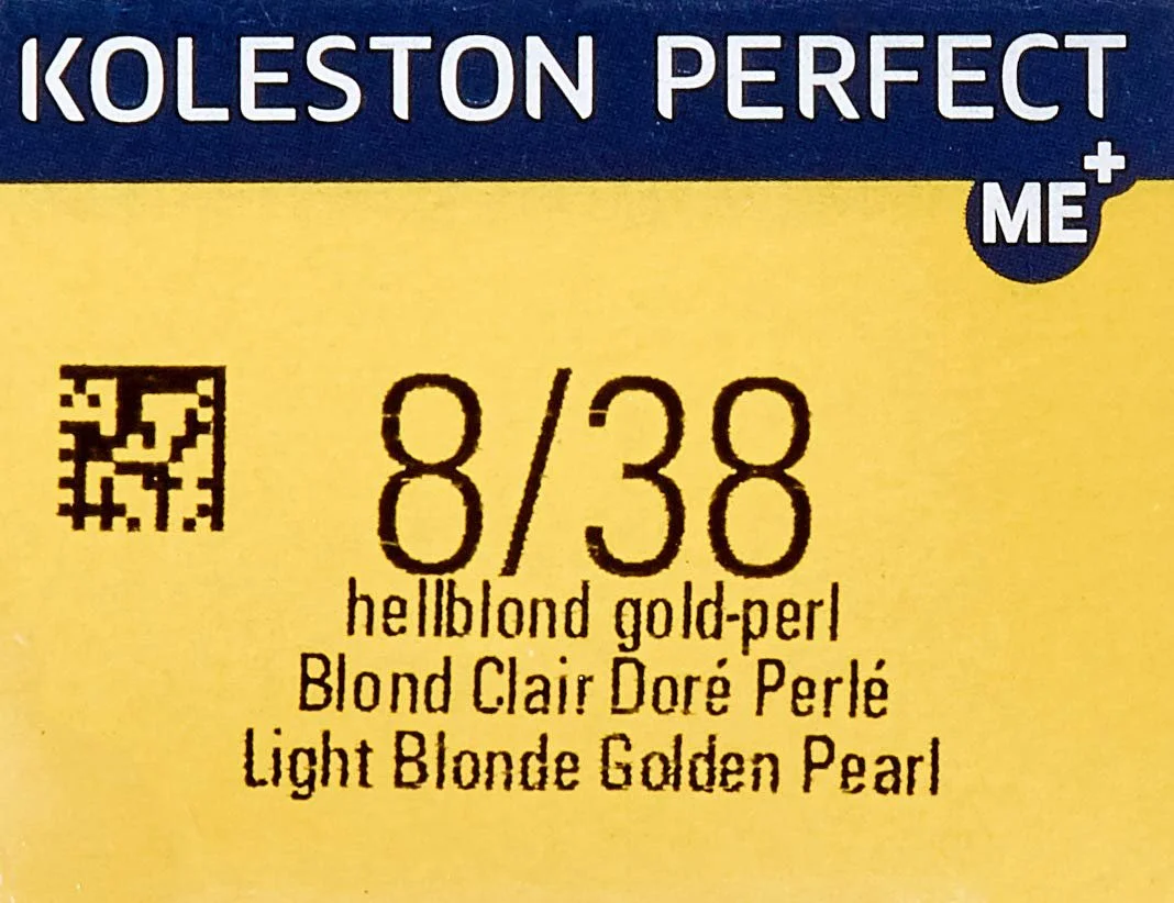 Фарба для волосся Wella Koleston Perfect ME+ Rich Naturals 8/38 Світлий блонд/Золота перлина 60 мл (2 шт.), фото №4 Фарба для волосся Wella Koleston Perfect ME+ Rich Naturals 8/38 Світлий блонд/Золота перлина 60 мл (2 шт.), фото №4