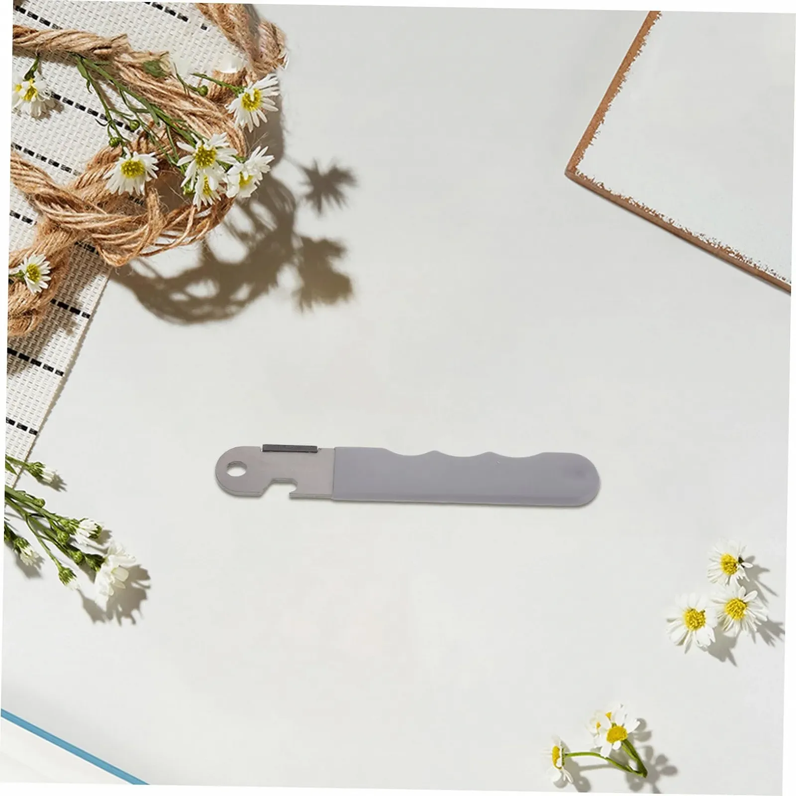 Ручна точилка для ножів та ножиць портативне з нержавіючої сталі сріблясте, фото №5