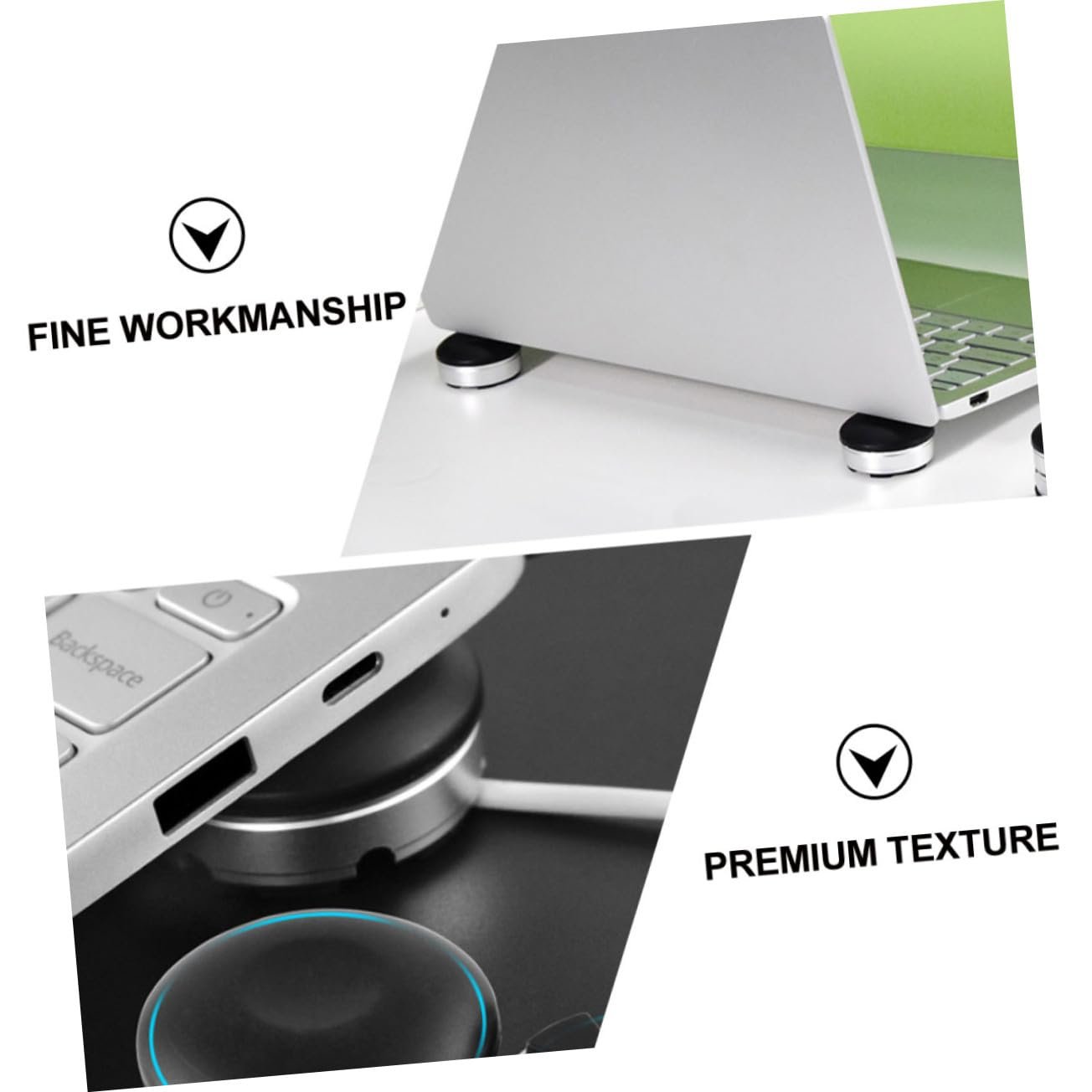 Підставка для ноутбука Gatuida Регульована по висоті Нековзна Стабільна, фото №7 Підставка для ноутбука Gatuida Регульована по висоті Нековзна Стабільна, фото №7