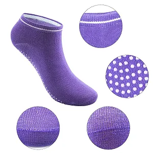Шкарпетки для йоги, 5 пар нековзних шкарпеток для йоги для жінок synthetic.ua - Фото 1
