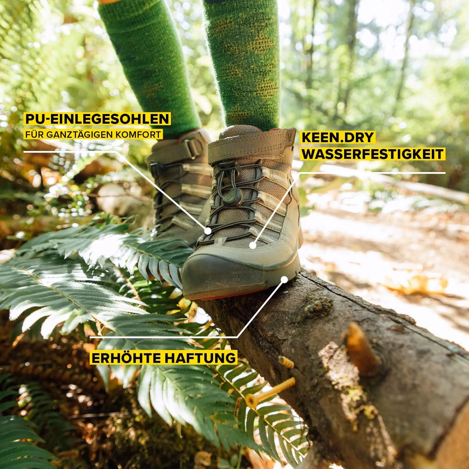 Черевики для хайкінгу Keen Hikeport 2 Sport Mid Wp, унісекс, дитячі, фото №7