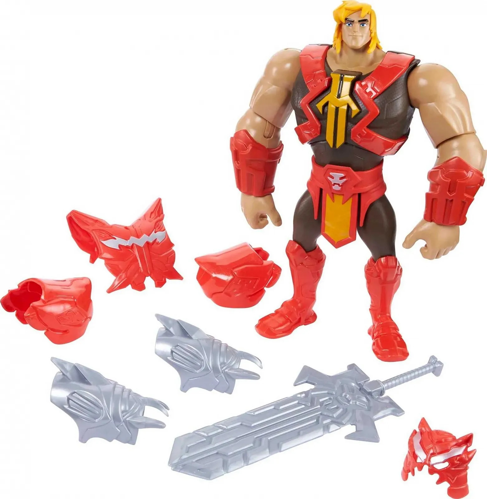 Екшн-фігурка Masters of the Universe Deluxe He-Man Power Attack 8.5 дюйма, фото №1