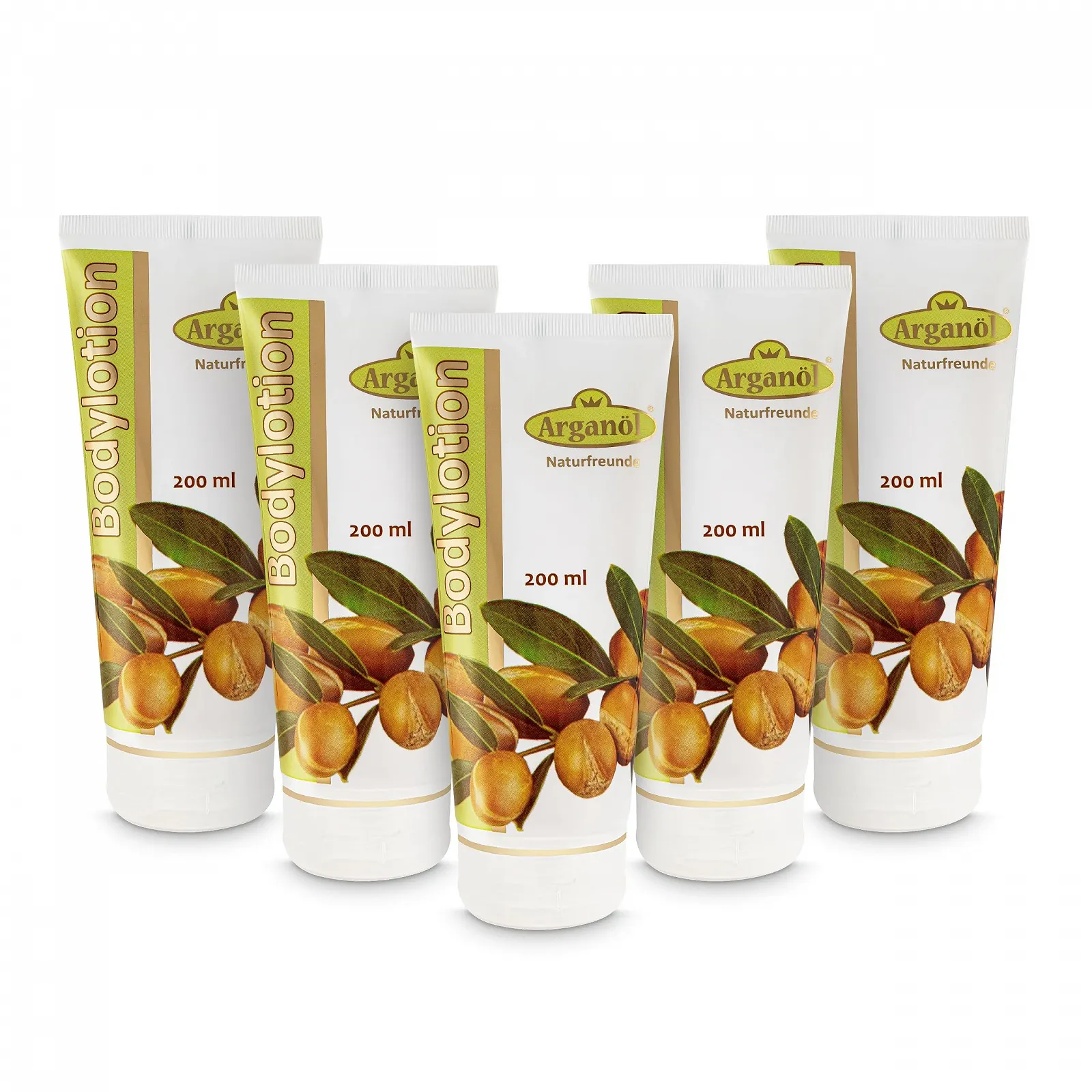 Набір лосьйонів для тіла з аргановою олією 200 мл (5 шт.), фото №1