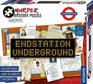 Пазл KOSMOS Murder Mystery Puzzle Case Files 682170 "Endstation Underground" 750 + 5 x 50 элементов - Фото 1