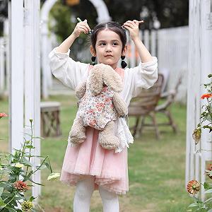 Слинг для куклы GAGAKU 100% хлопок Розовые восковые цветы synthetic.ua - Фото 1