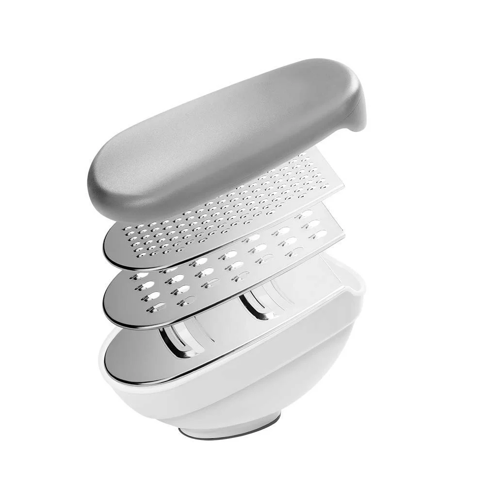 Терка Metaltex 199709080 з контейнером, пластик, нержавіюча сталь, звичайна, фото №5