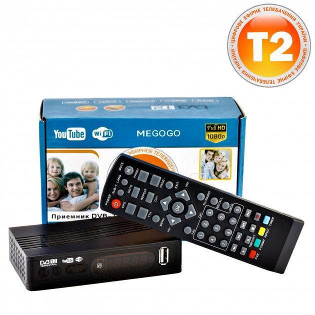 Тюнер T2 MG811 пристрій з переглядом YouTube IPTV WiFi HDMI USB MEGOGO, фото №1 Тюнер T2 MG811 пристрій з переглядом YouTube IPTV WiFi HDMI USB MEGOGO, фото №1