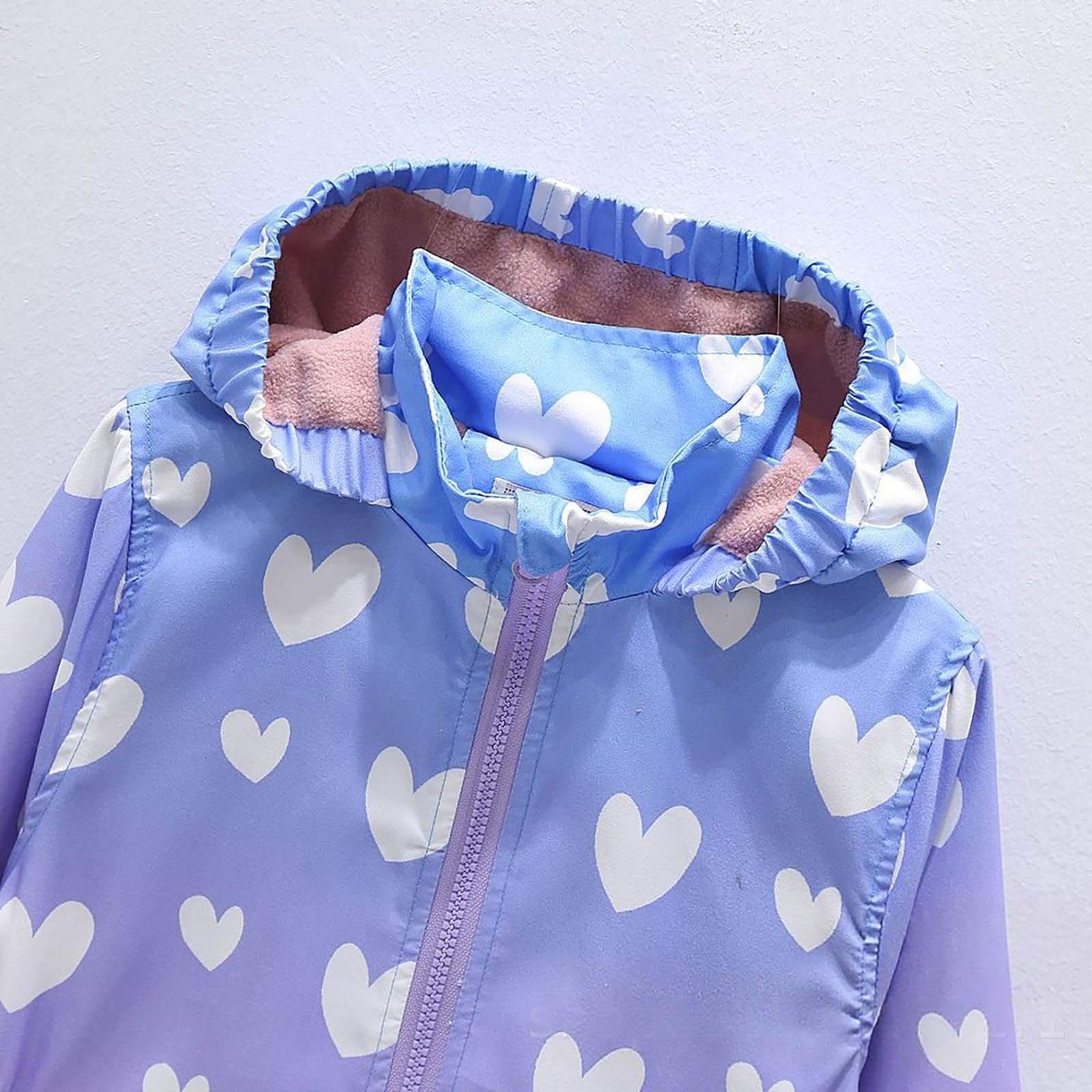 Детская куртка для девочки Осень-Зима Хлопковая куртка с карманами Куртка с капюшоном Милый воротник-стойка Пальто Ветрозащитный топ Модный принт Длинная куртка, фото №3 Детская куртка для девочки Осень-Зима Хлопковая куртка с карманами Куртка с капюшоном Милый воротник-стойка Пальто Ветрозащитный топ Модный принт Длинная куртка, фото №3