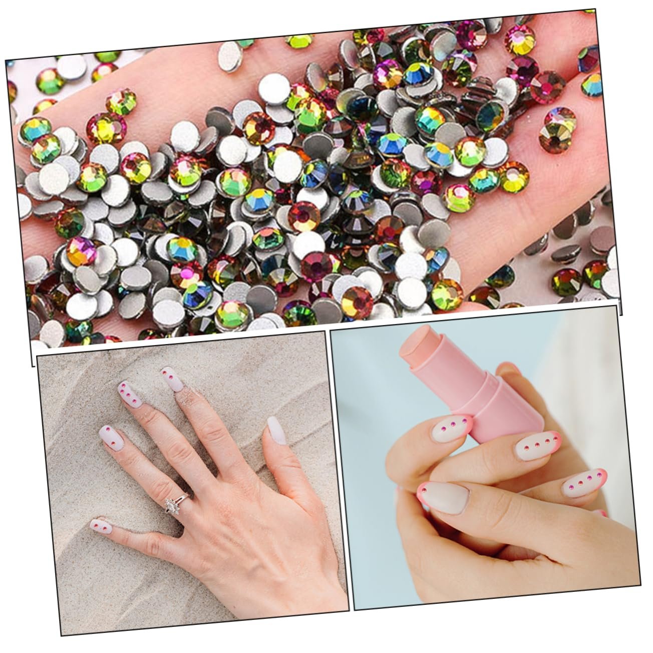 Стразы COHEALI Прозрачное стекло 2880 шт., фото №2 Стразы COHEALI Прозрачное стекло 2880 шт., фото №2