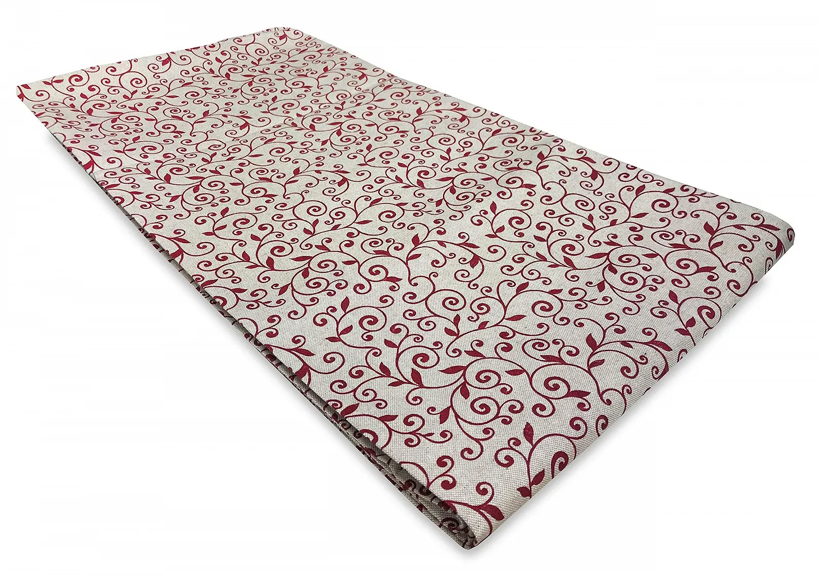 Покривало на ліжко Tex family Gran Foulard Тканина Dory Arabesco Червоний - Одинарний, фото №3