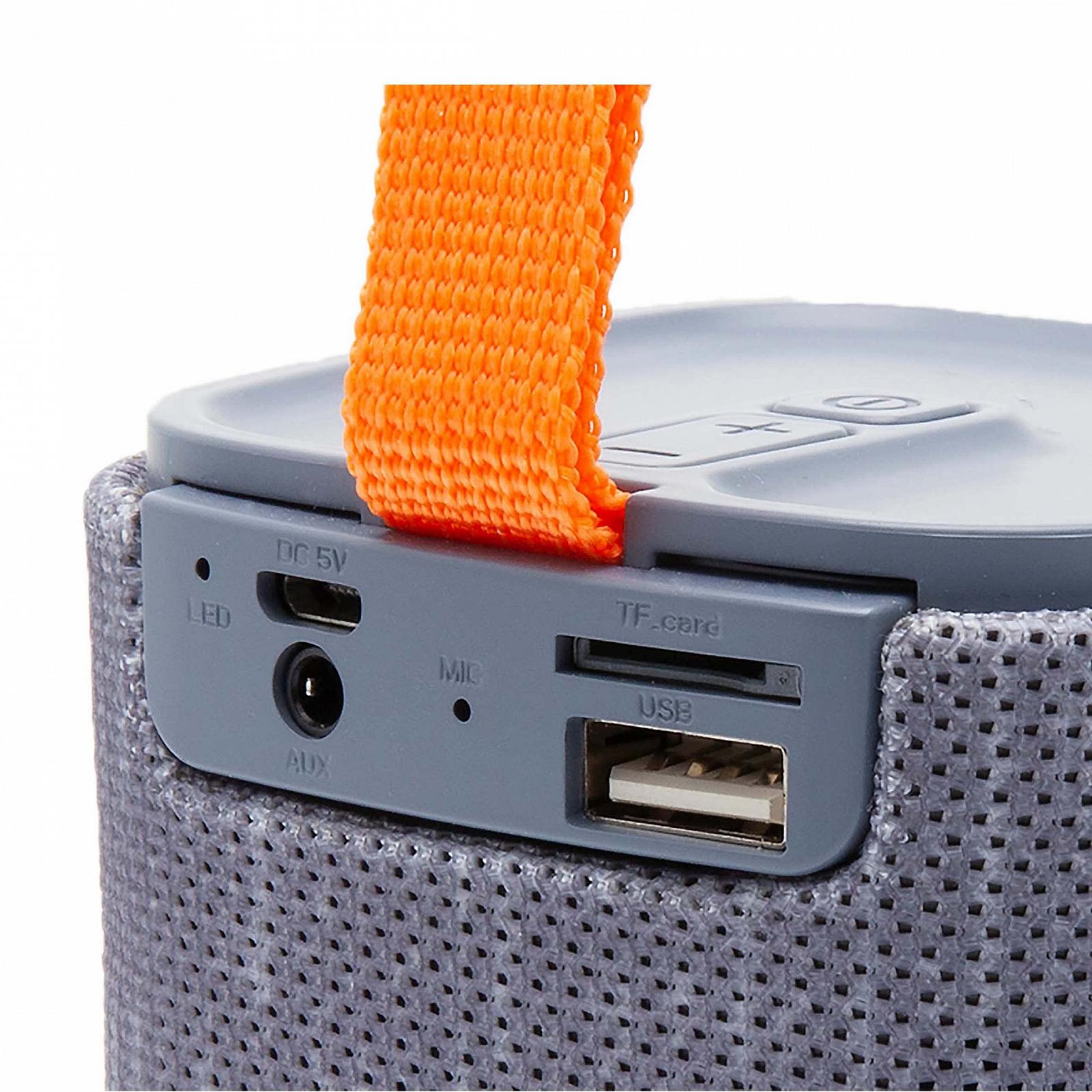 Портативна Bluetooth колонка APM Mini Компактний сірий, фото №3