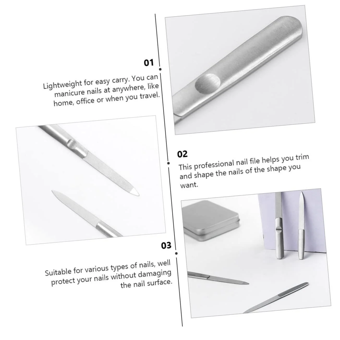 Набор инструментов для маникюра Healvian, 8 шт. в упаковке, фото №3 Набор инструментов для маникюра Healvian, 8 шт. в упаковке, фото №3