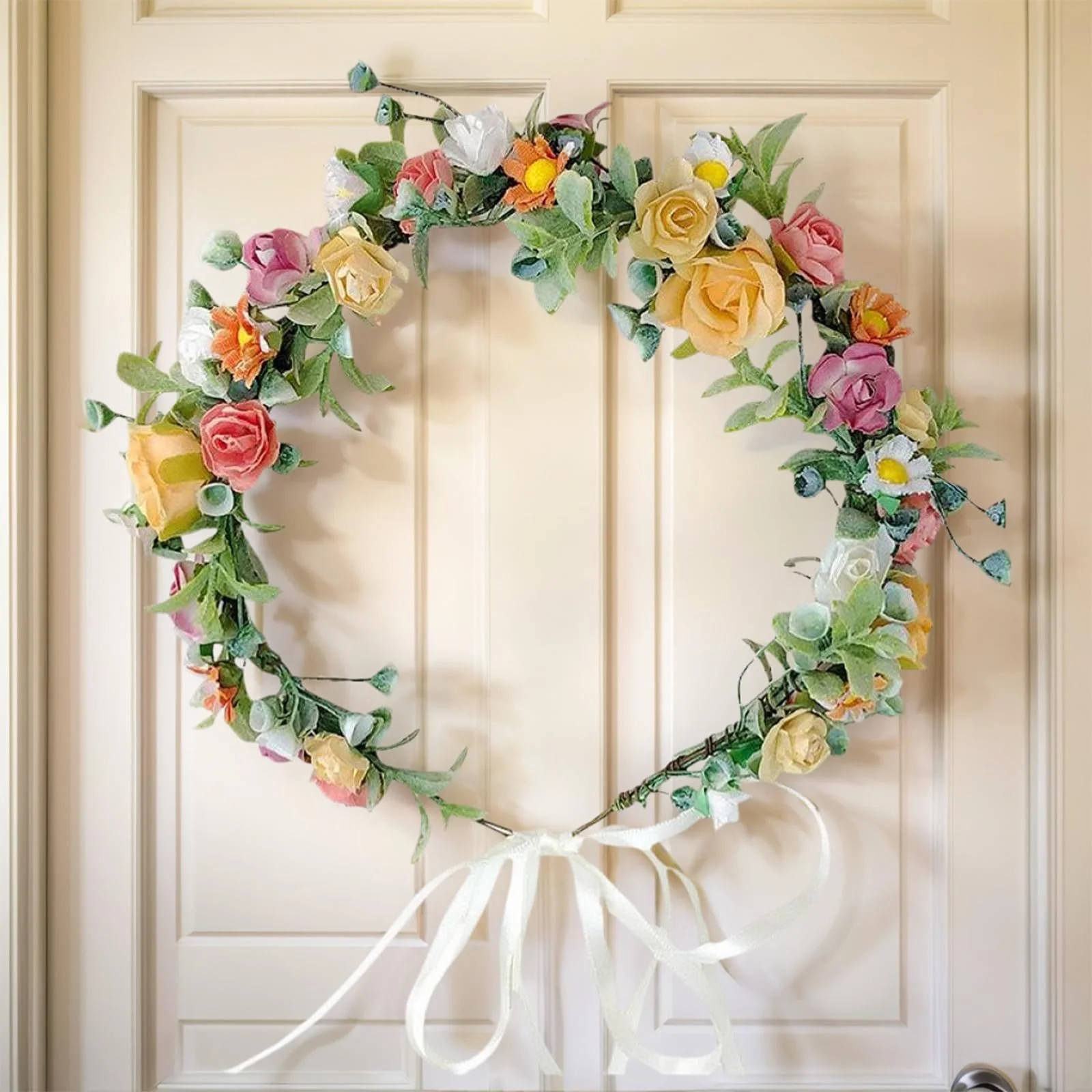 Вінок для волосся з квітами, фото №5