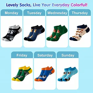 Шкарпетки Жіночі 39-42, 7 Пар synthetic.ua - Фото 1