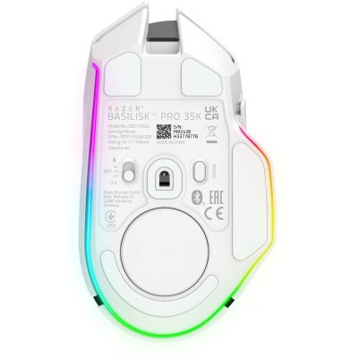Мышка Razer Basilisk V3 Pro 35K Wireless/Bluetooth White (RZ01-05240200-R3G1), фото №7 Мышка Razer Basilisk V3 Pro 35K Wireless/Bluetooth White (RZ01-05240200-R3G1), фото №7