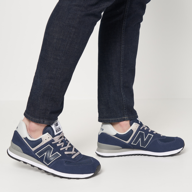 Кроссовки New Balance 574 Classic GL 40.5 EU / 25.5 см / Темно-синие, фото №6